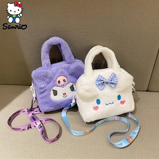 Sanrio Plush Tote Handbag - Loco Kitty